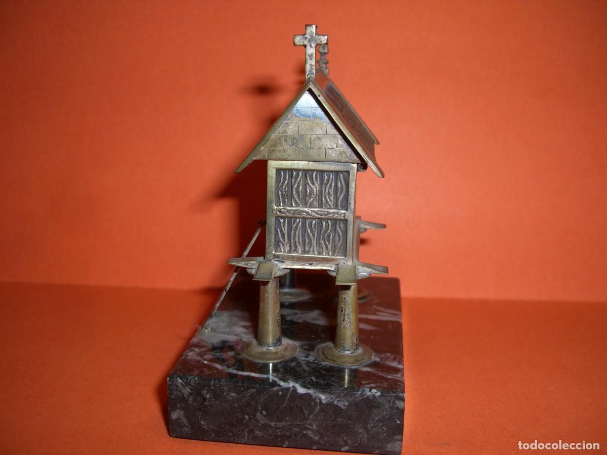 Vintage: H&Oacute;RREO METAL PLATEADO - Foto 3