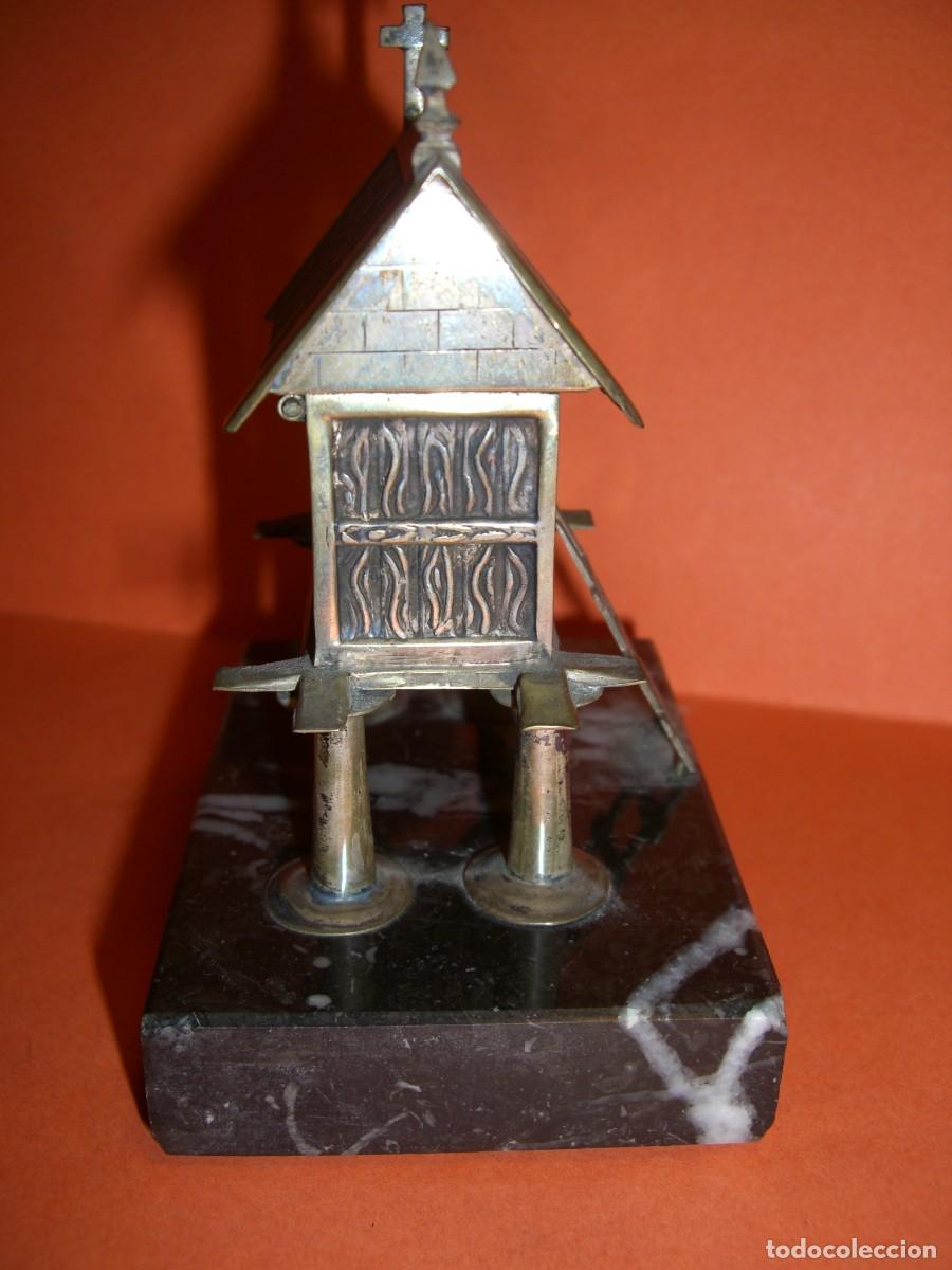 Vintage: H&Oacute;RREO METAL PLATEADO - Foto 4