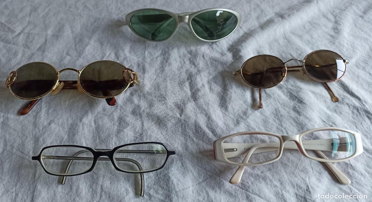 Vintage: Lote 5 gafas variadas, de sol y graduadas - Foto 1