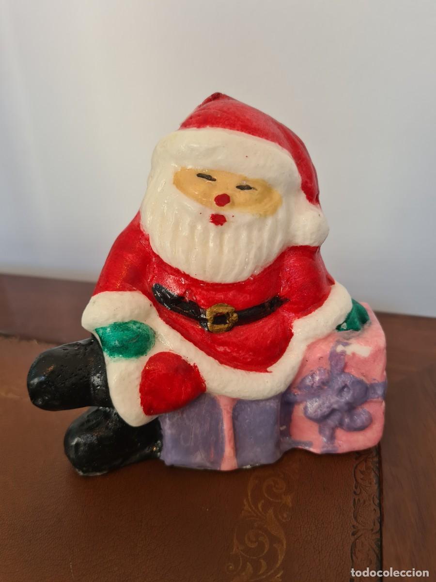 Vintage: VELA NAVIDAD PAPA NOEL - Foto 1
