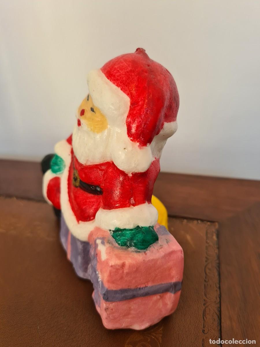 Vintage: VELA NAVIDAD PAPA NOEL - Foto 2