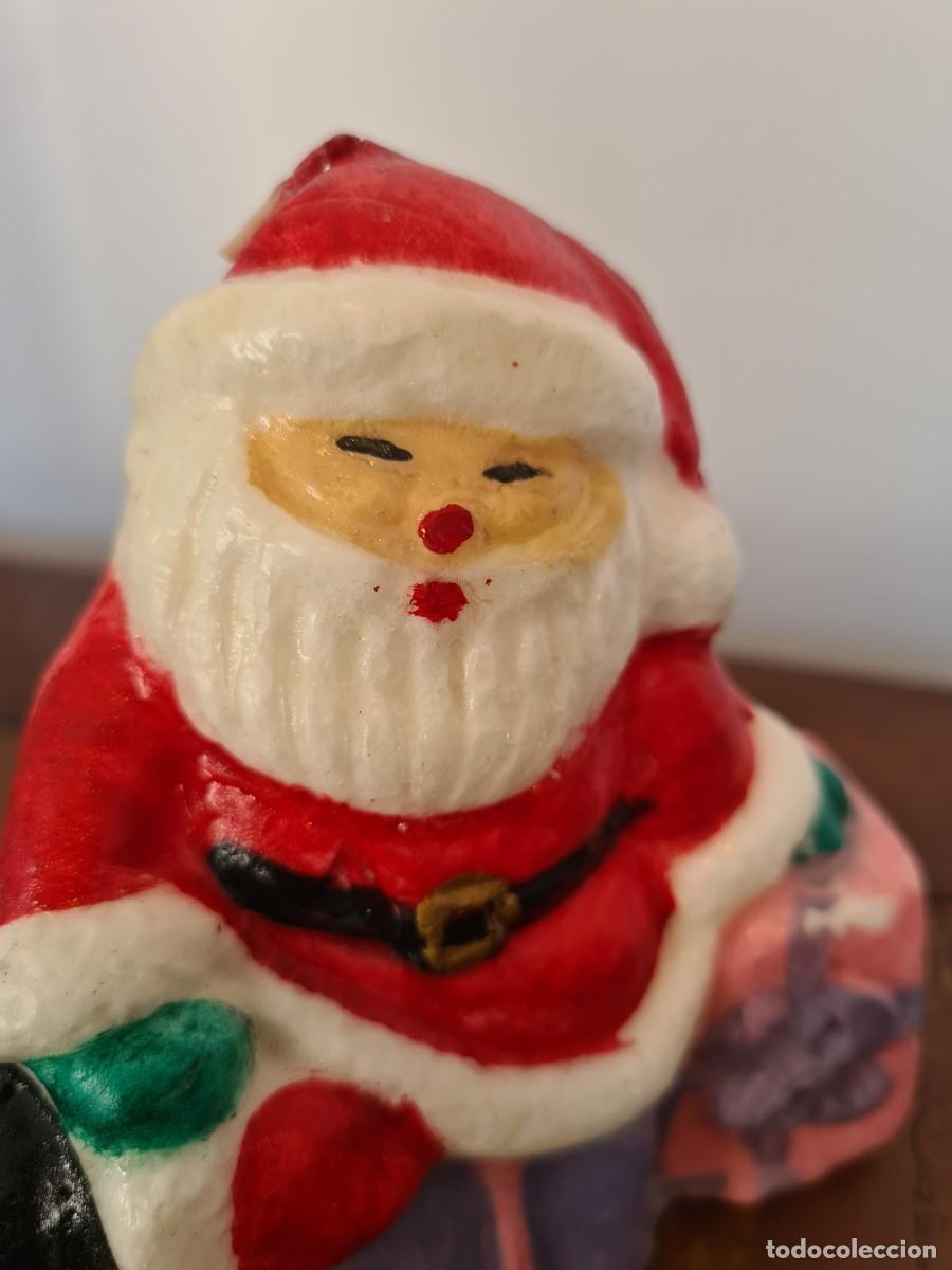 Vintage: VELA NAVIDAD PAPA NOEL - Foto 5