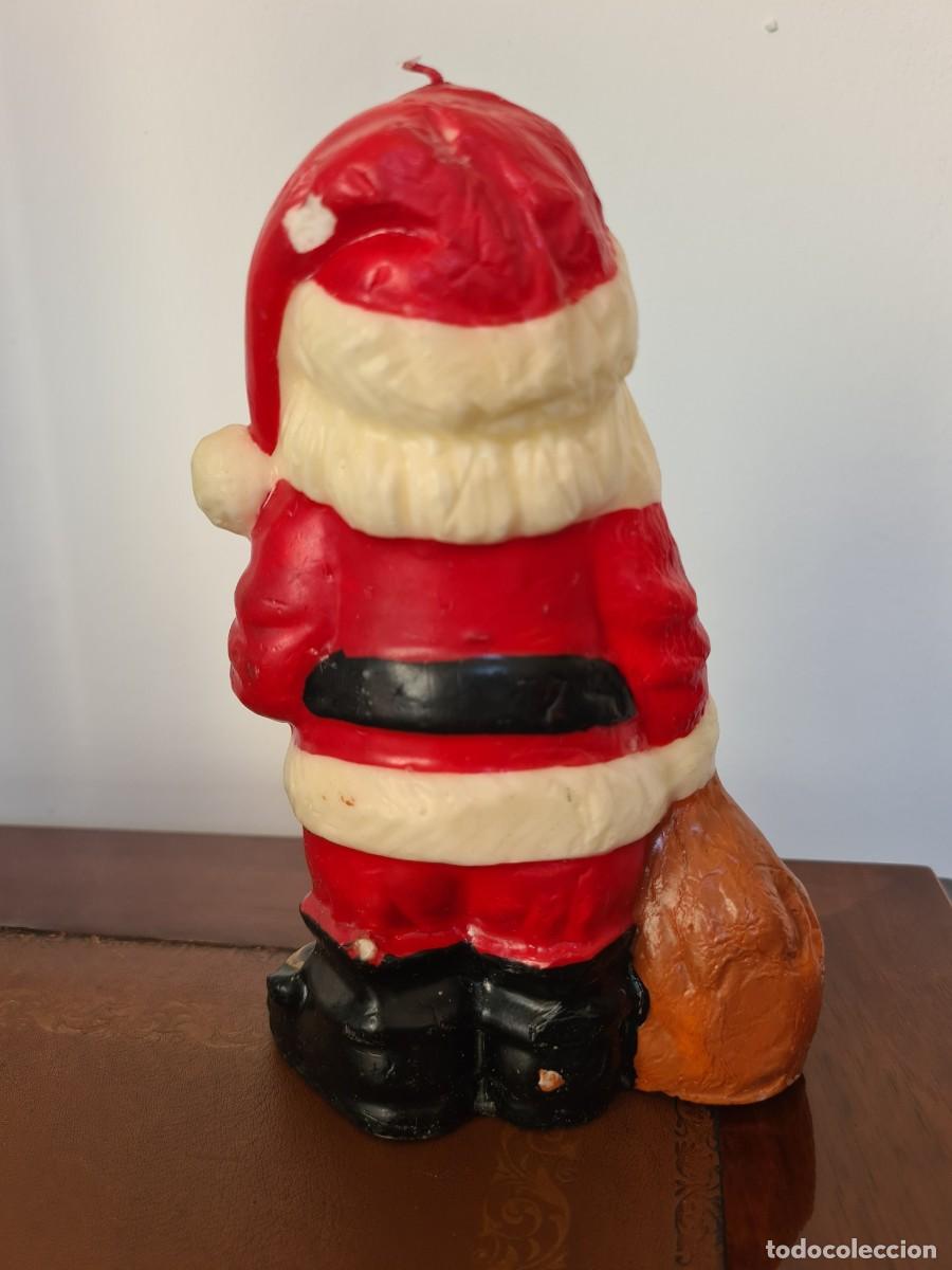 Vintage: VELA NAVIDAD PAPA NOEL - Foto 3