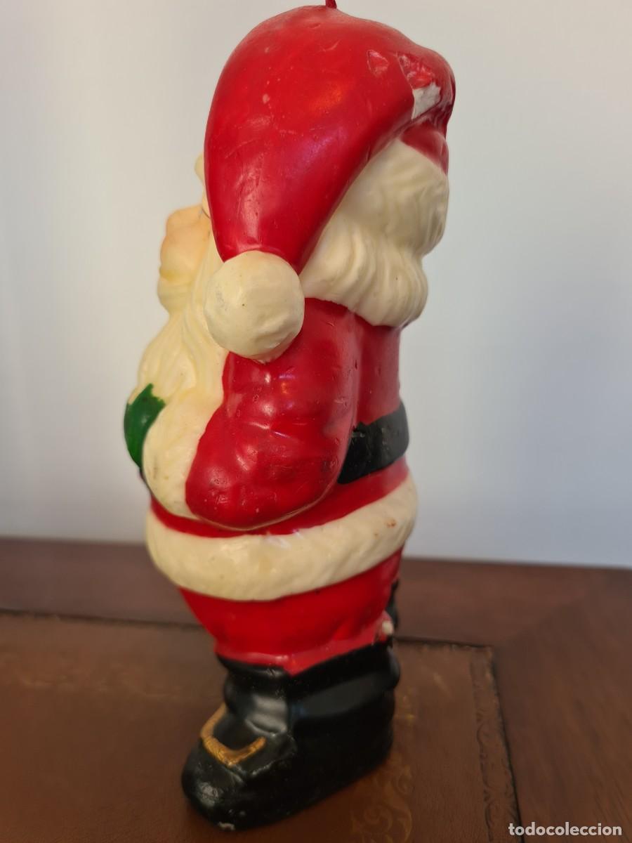 Vintage: VELA NAVIDAD PAPA NOEL - Foto 4