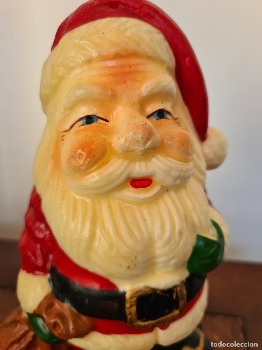 Vintage: VELA NAVIDAD PAPA NOEL - Foto 5