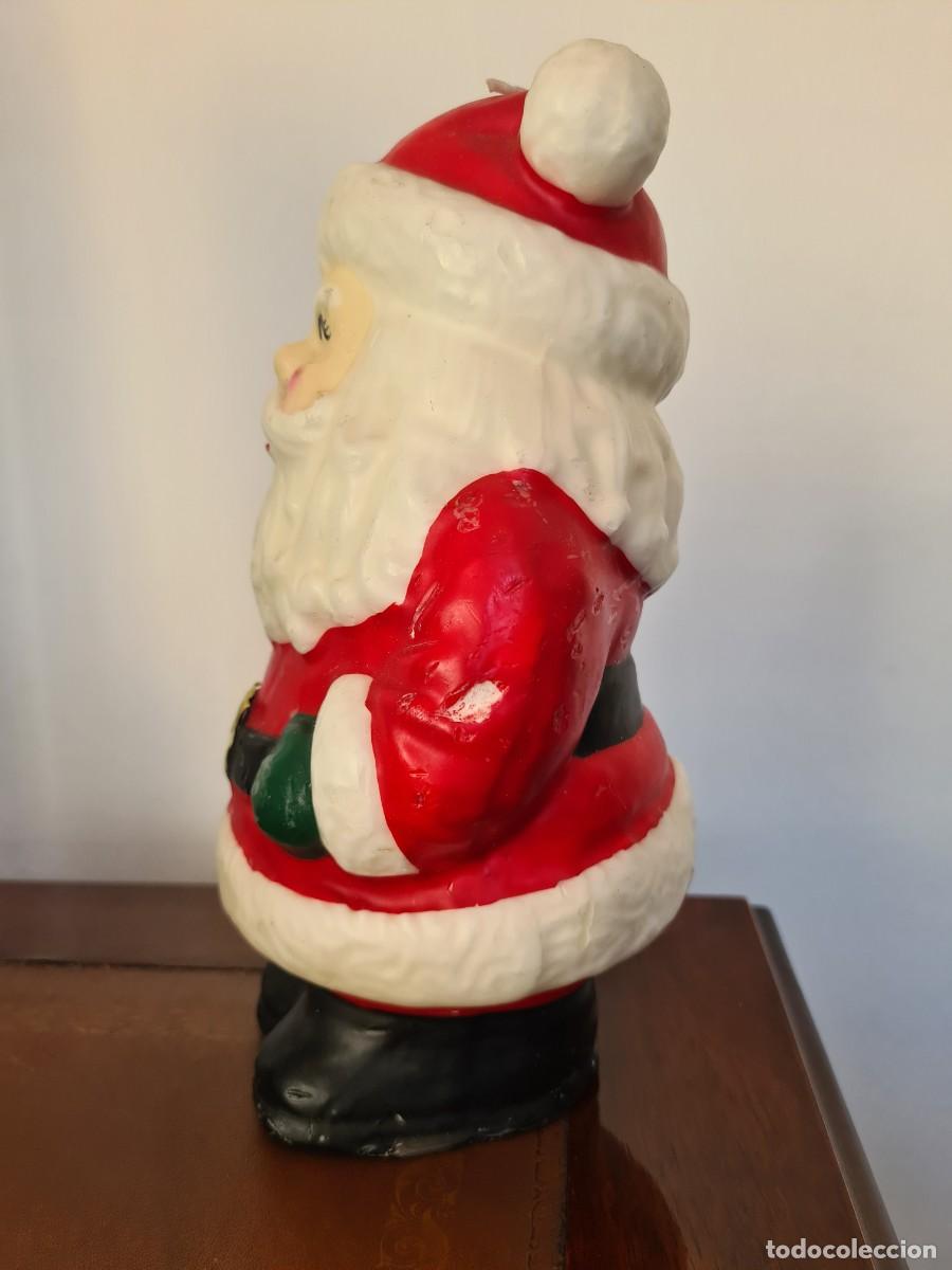 Vintage: VELA NAVIDAD PAPA NOEL - Foto 2