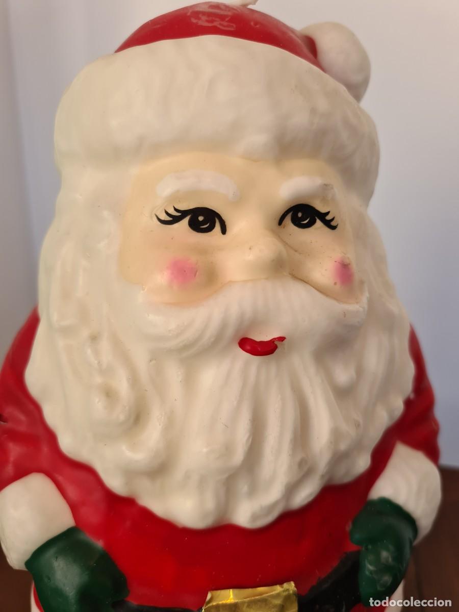 Vintage: VELA NAVIDAD PAPA NOEL - Foto 5