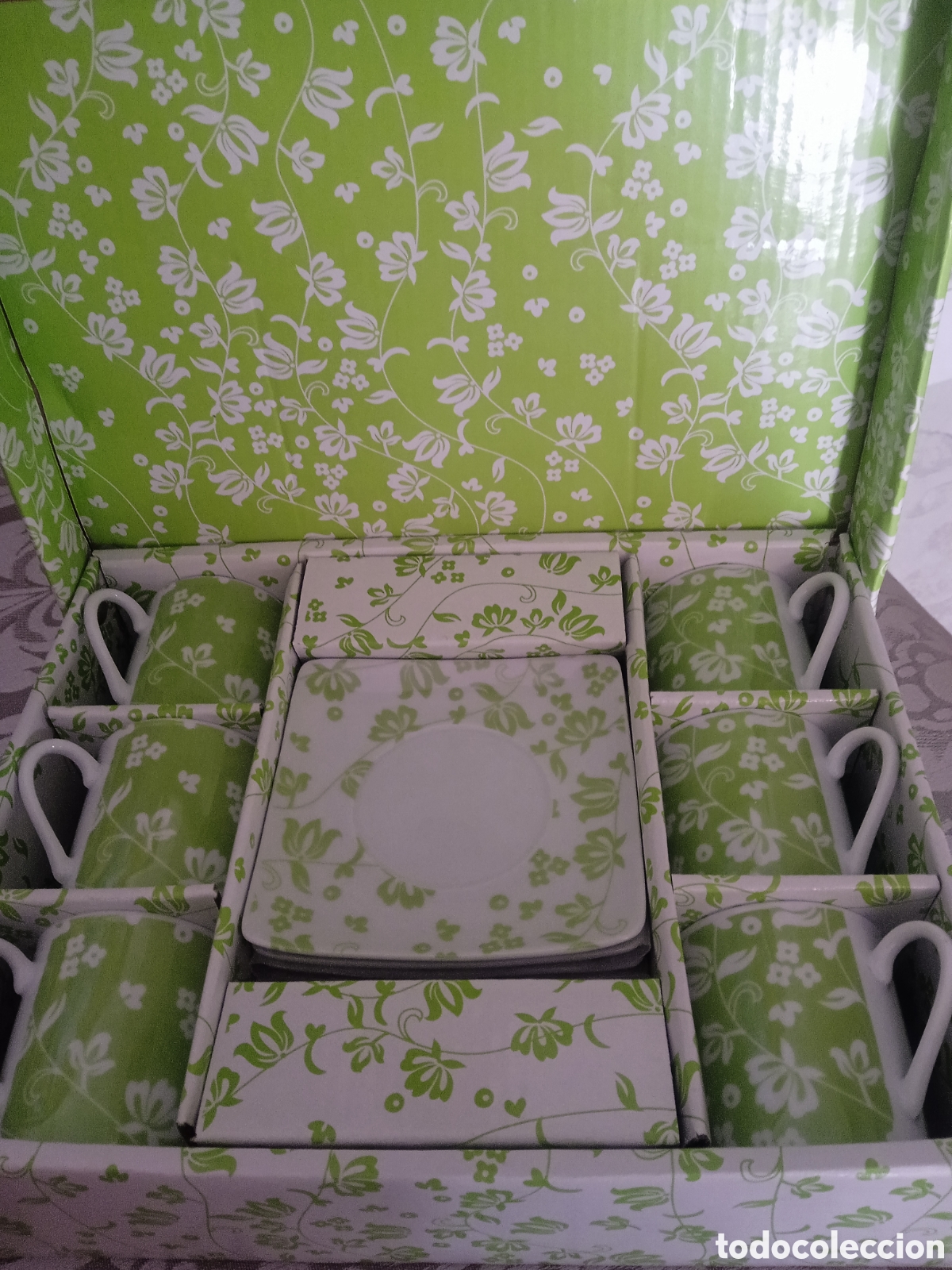 Vintage: Tazas de caf&eacute; con plato - Foto 1
