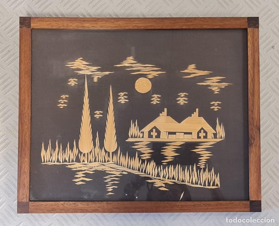 Vintage: Cuadro vintage Bamb&uacute; motivo pagoda