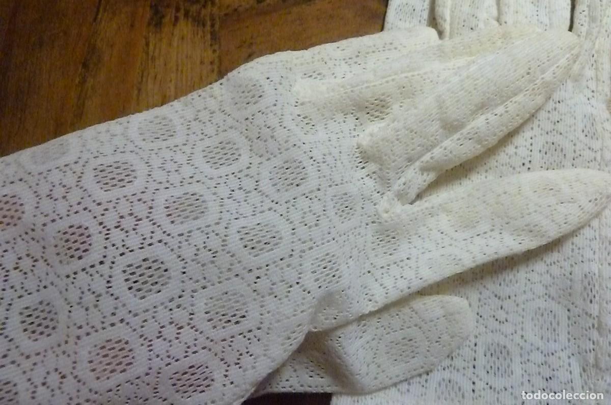 Vintage: Guantes calados, Primera Comuni&oacute;n - Foto 4
