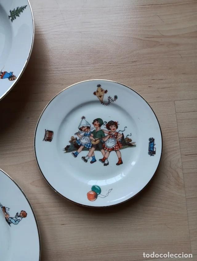 Vintage: Vajilla infantil alemana KPM - Foto 2