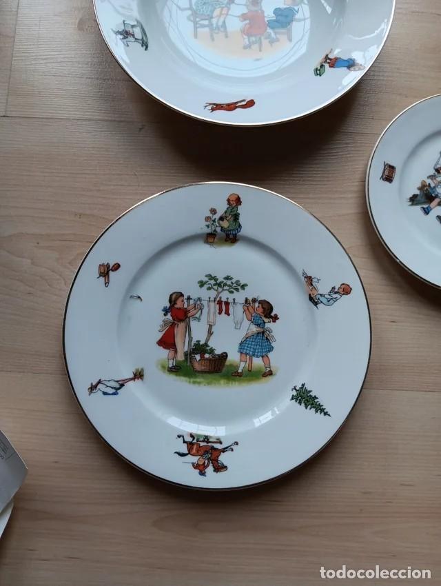 Vintage: Vajilla infantil alemana KPM - Foto 3