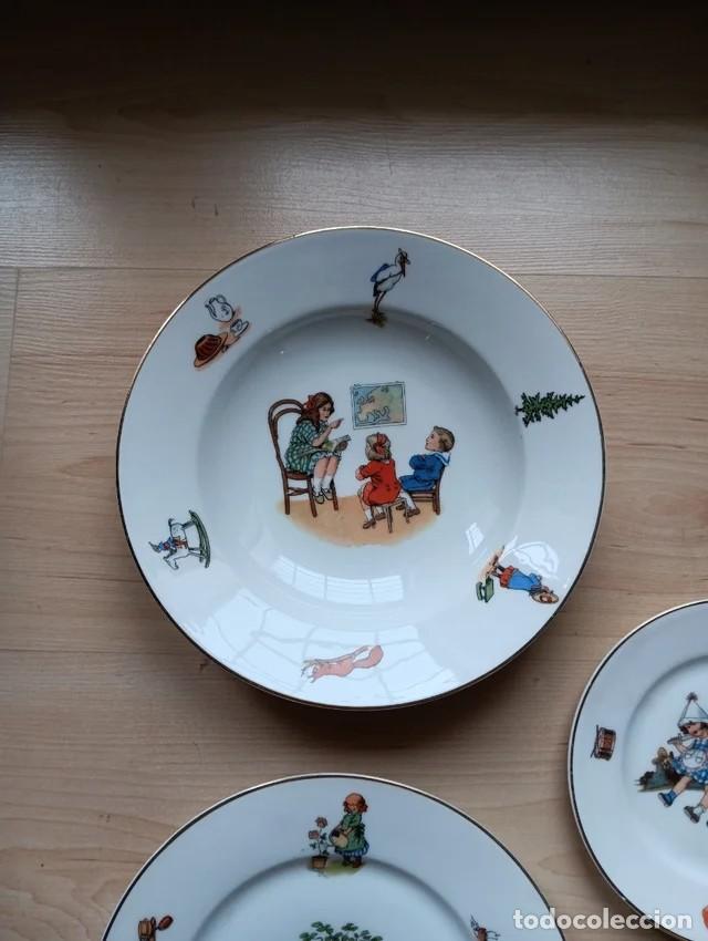 Vintage: Vajilla infantil alemana KPM - Foto 4
