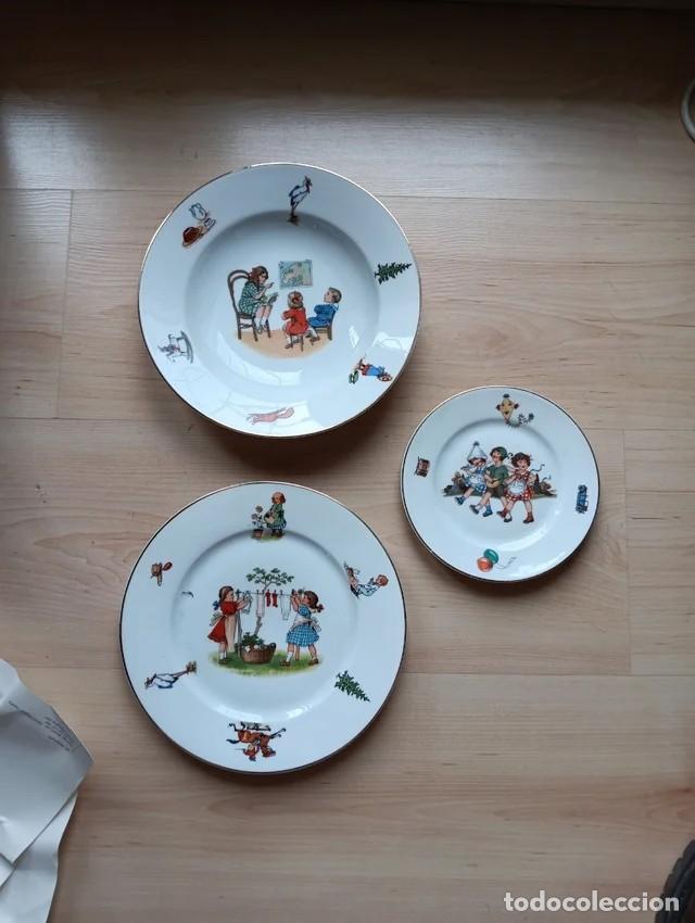 Vintage: Vajilla infantil alemana KPM - Foto 1