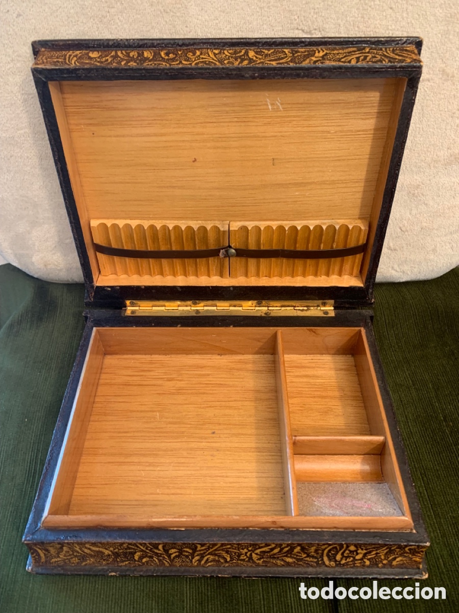 Vintage: Caja tabaco antigua - Foto 2