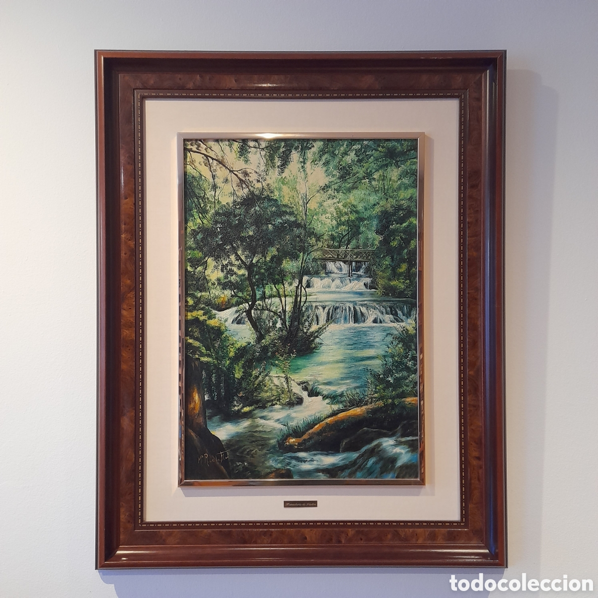 Vintage: Pintura al oleo