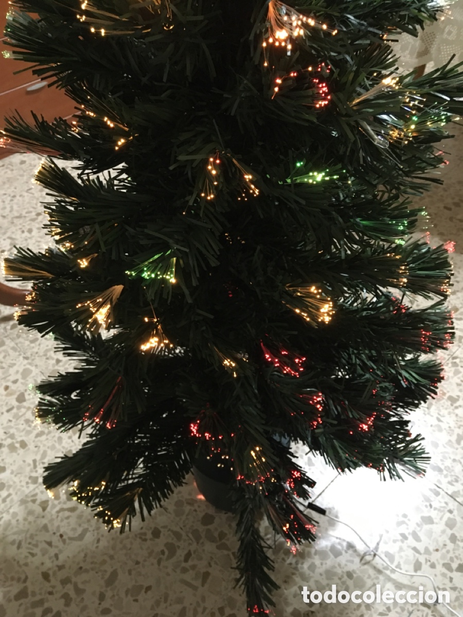 Vintage: &Aacute;rbol de navidad con Luces - Foto 3