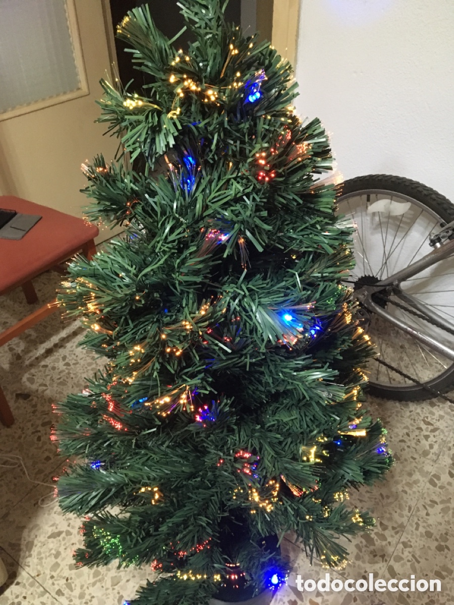 Vintage: &Aacute;rbol de navidad con Luces - Foto 4