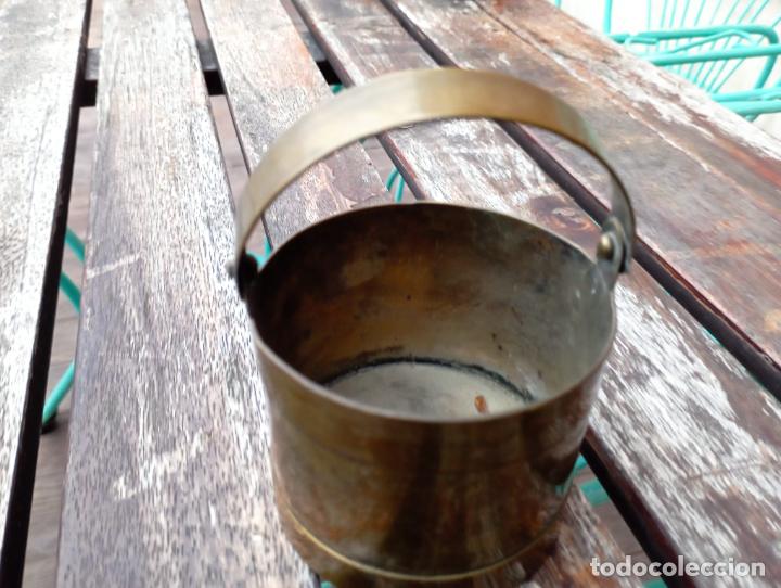 Vintage: PEQUE&Ntilde;O CUBO EN BROONCE. - Foto 1