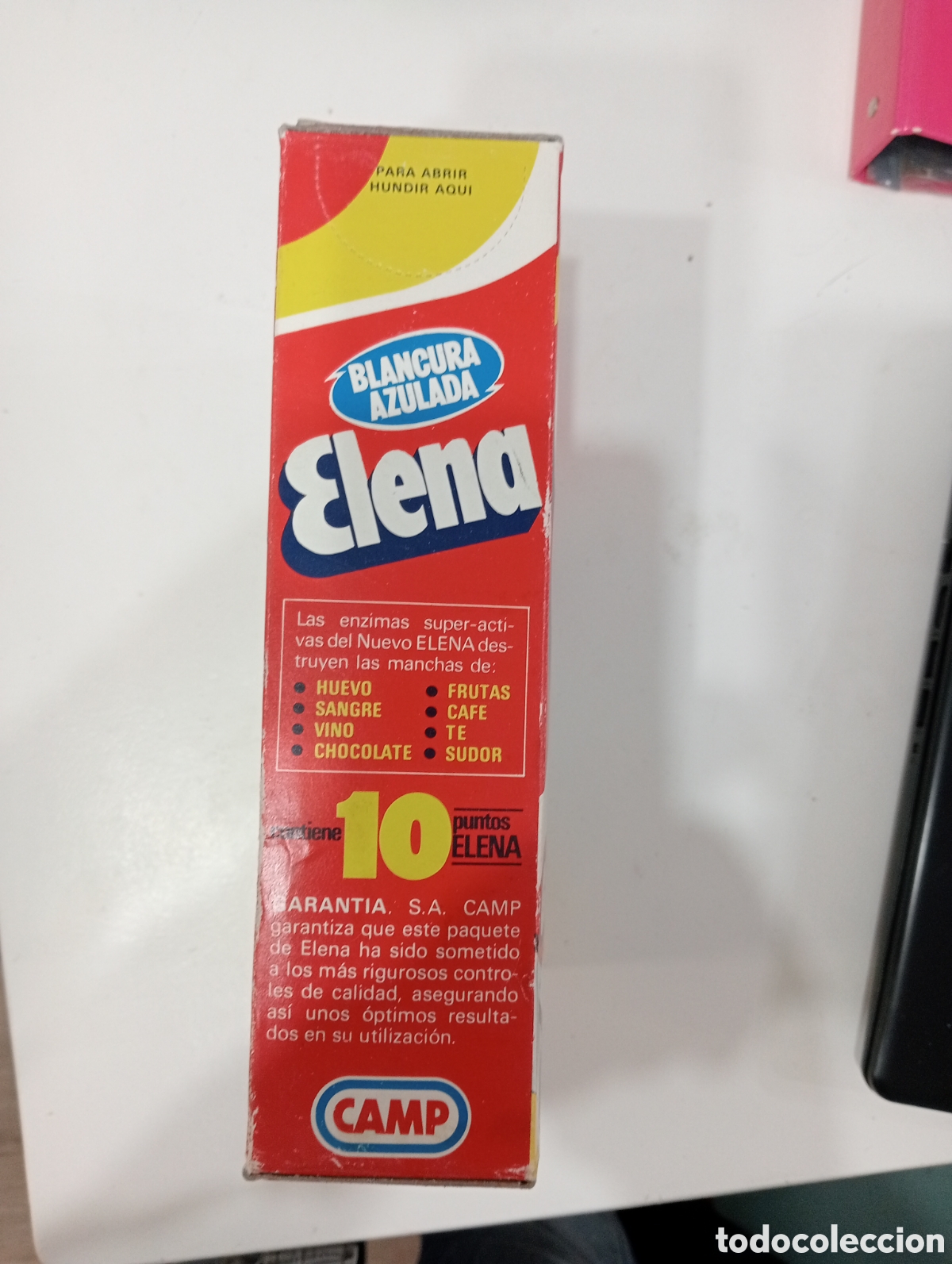 Vintage: Antiguo paquete de detergente Elena - Foto 3