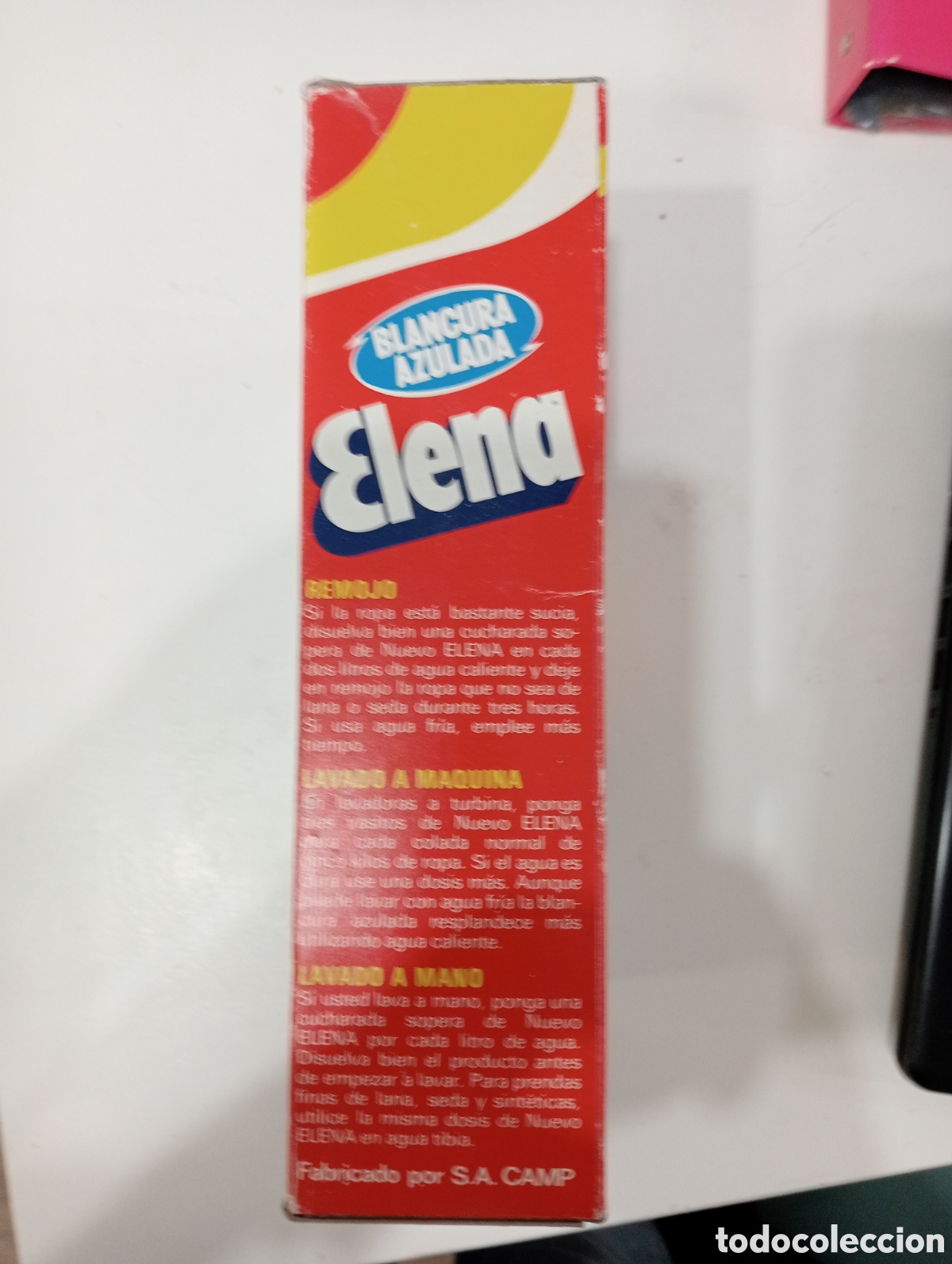 Vintage: Antiguo paquete de detergente Elena - Foto 4