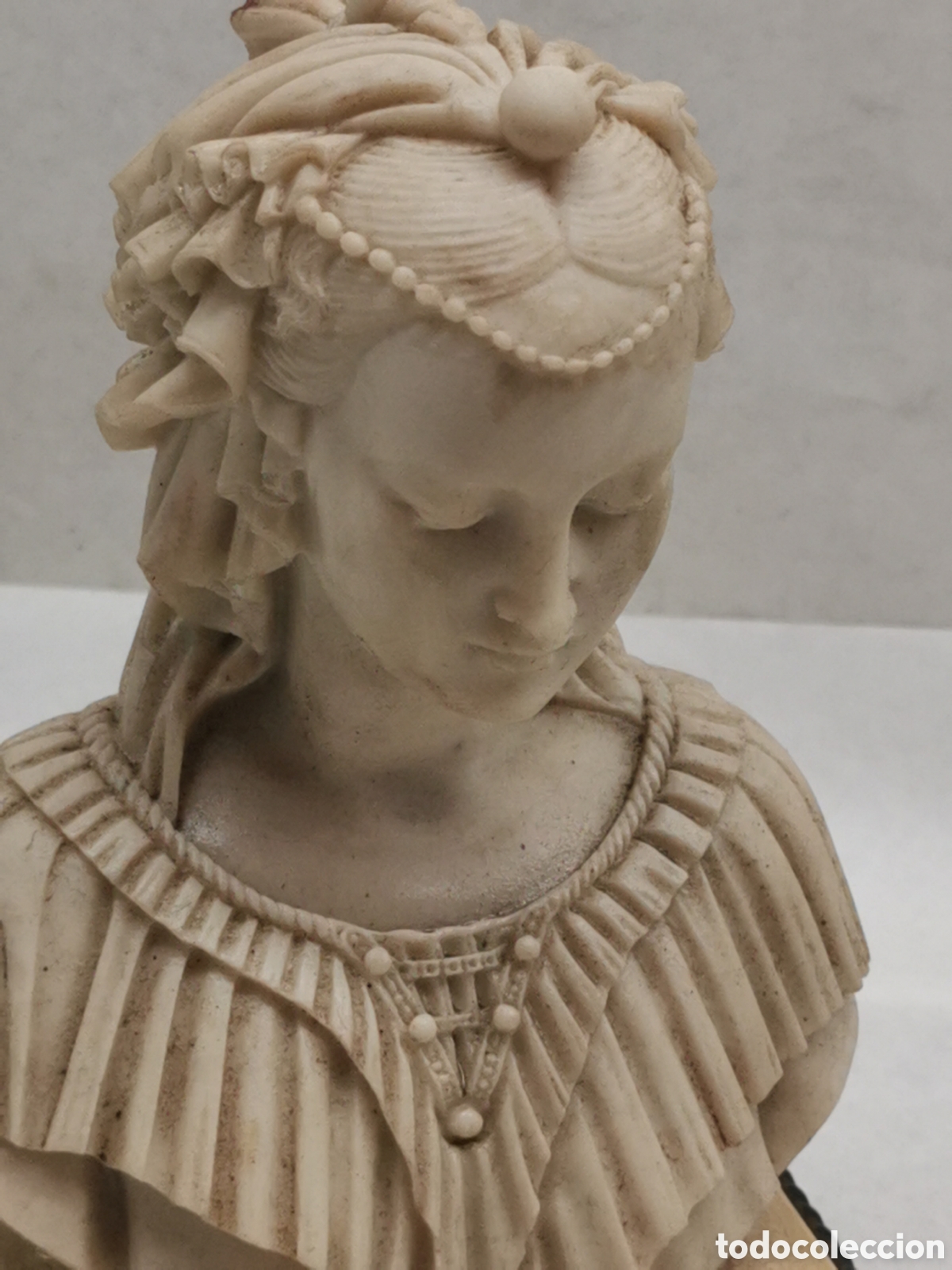 Vintage: Busto con peana - Foto 4
