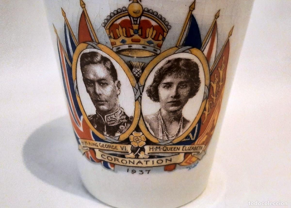 Vintage: Vaso coronaci&oacute;n Jorge VI e Isabel - Foto 3