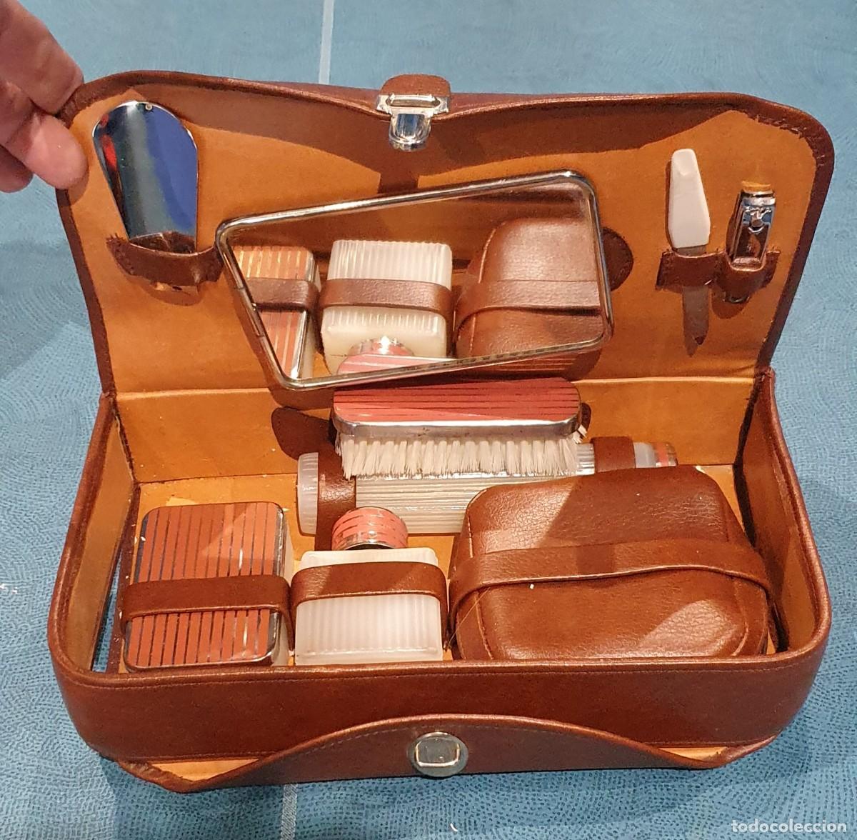 Vintage: Antiguo set de aseo masculino - Foto 1