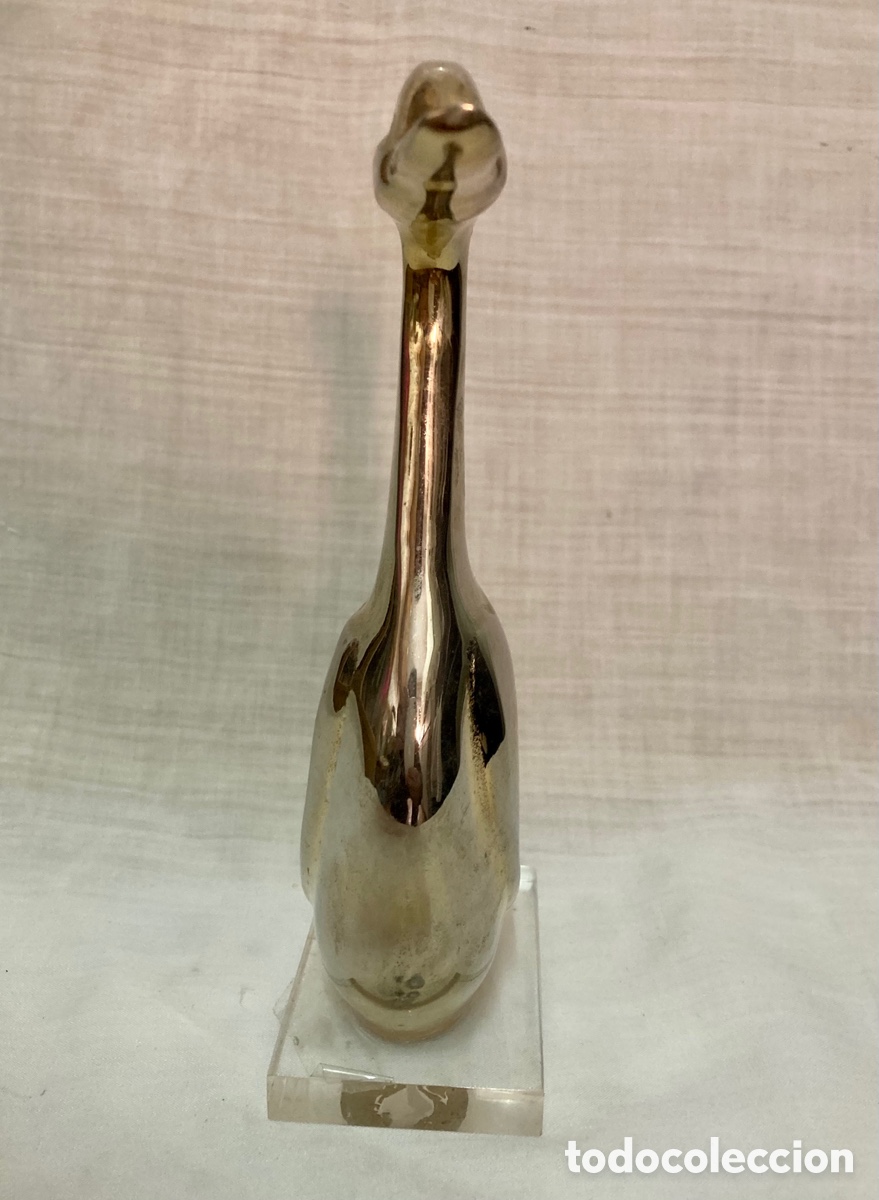 Vintage: FIGURA DE BRONCE SOBRE PEANA - Foto 3