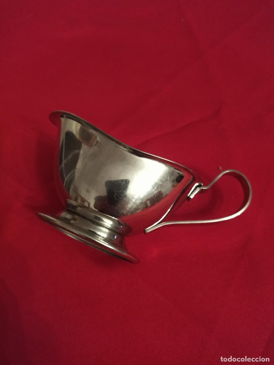 Vintage: Bonita salsera de inox. - Foto 4