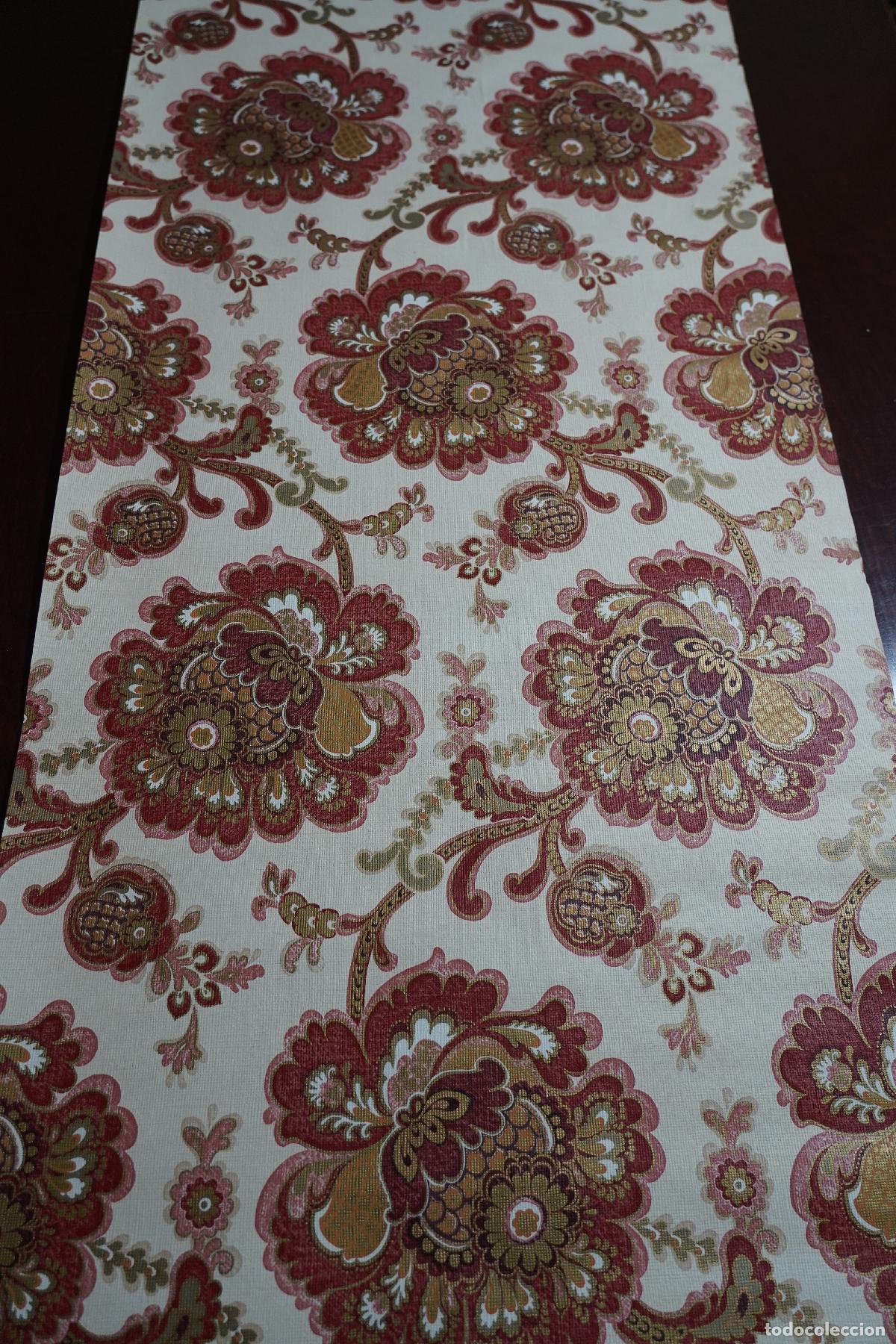 Vintage: Papel pintado decorativo vintage a&ntilde;os 70 para empapelado de paredes o muebles