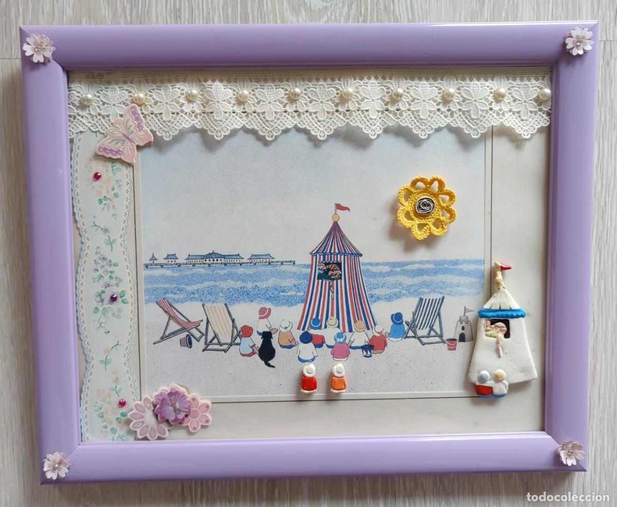 Vintage: Cuadro Hecho a Mano - Foto 12