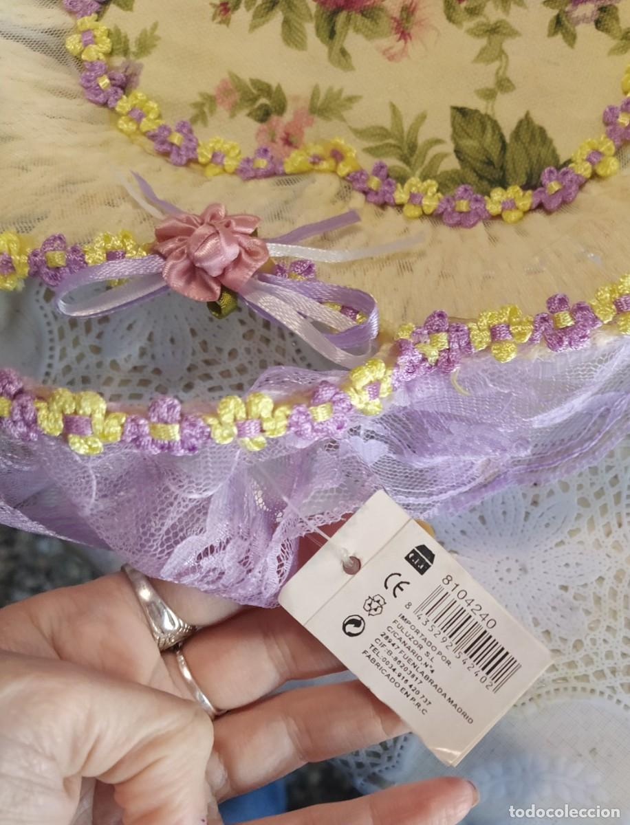 Vintage: Cesta coraz&oacute;n mimbre NUEVA - Foto 6
