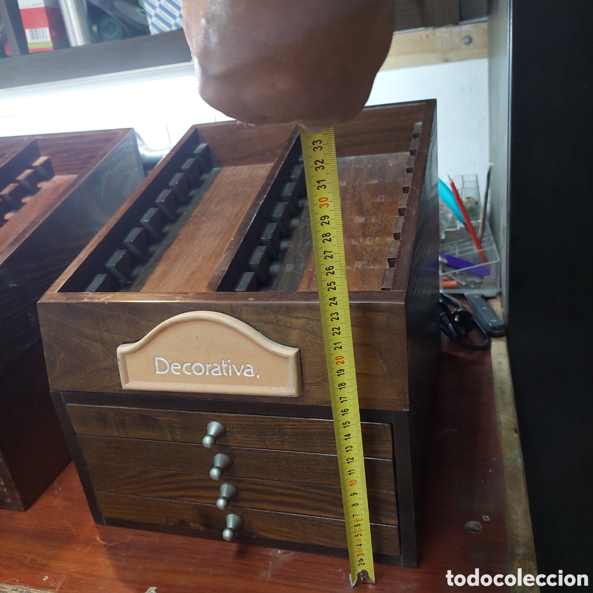 Vintage: Mueble espositor madera - Foto 3