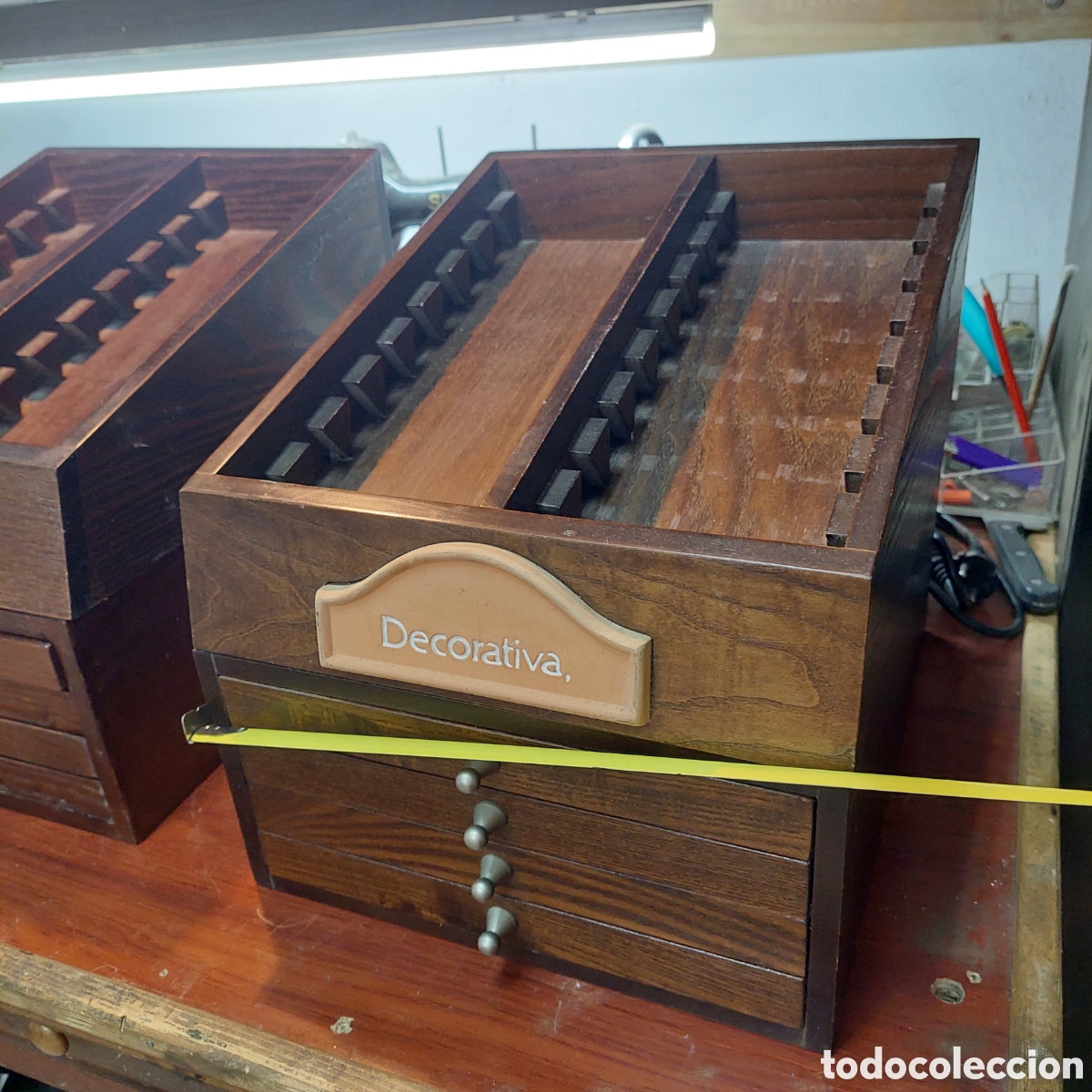 Vintage: Mueble espositor madera - Foto 5