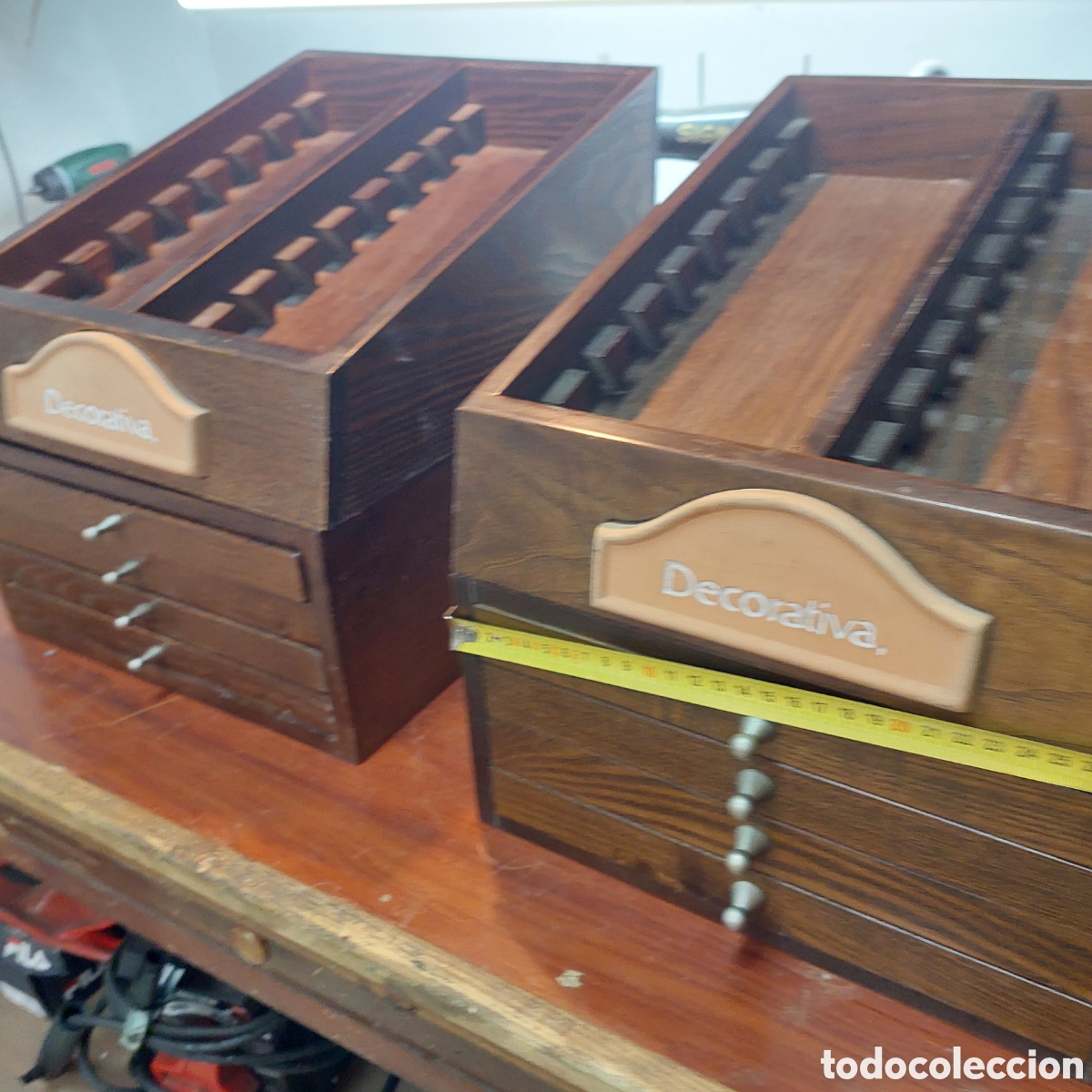 Vintage: Mueble espositor madera - Foto 6