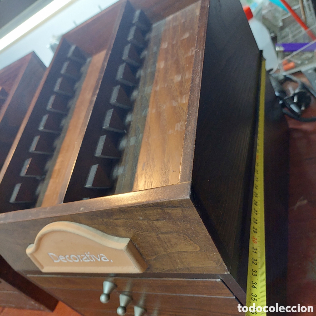Vintage: Mueble espositor madera - Foto 7