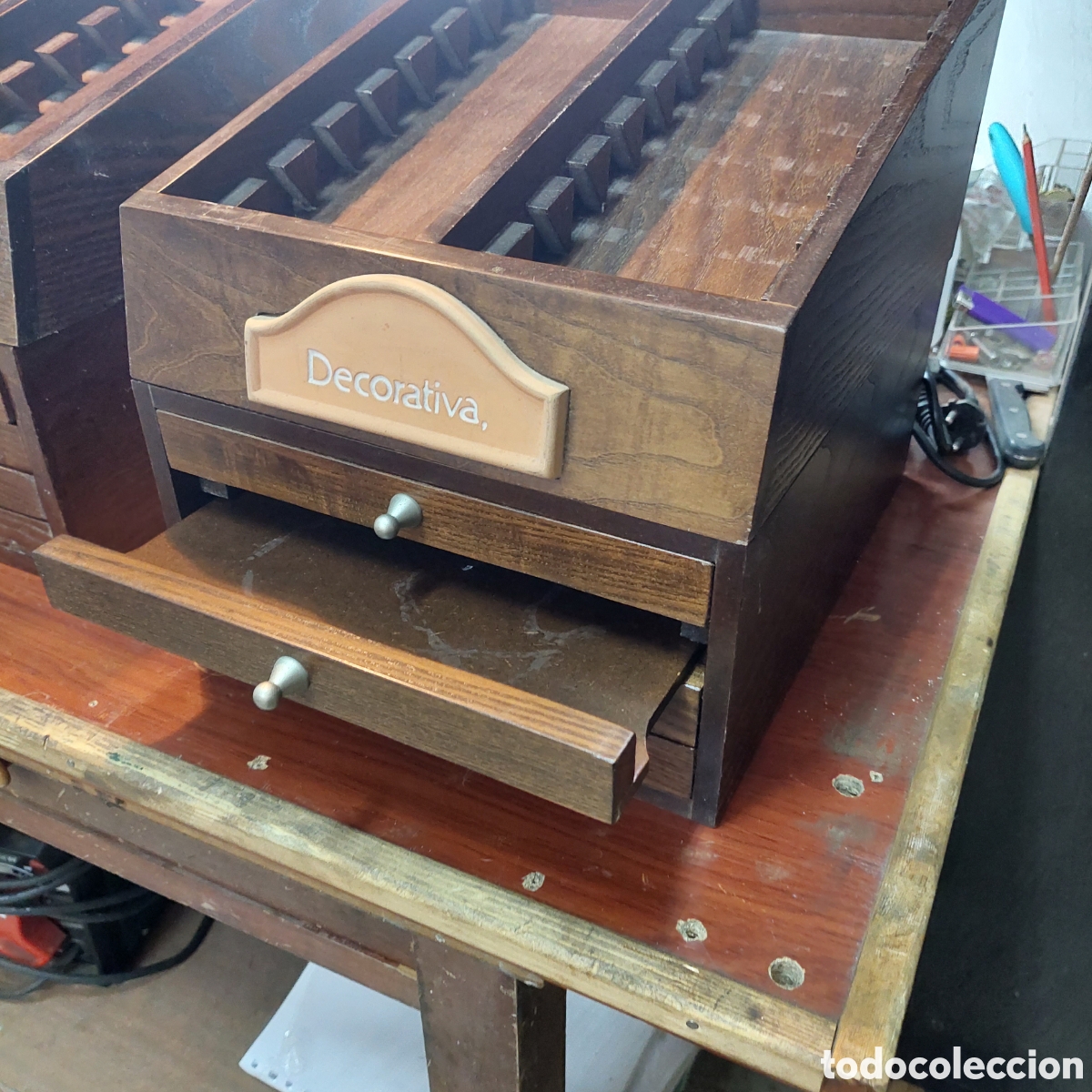 Vintage: Mueble espositor madera - Foto 8