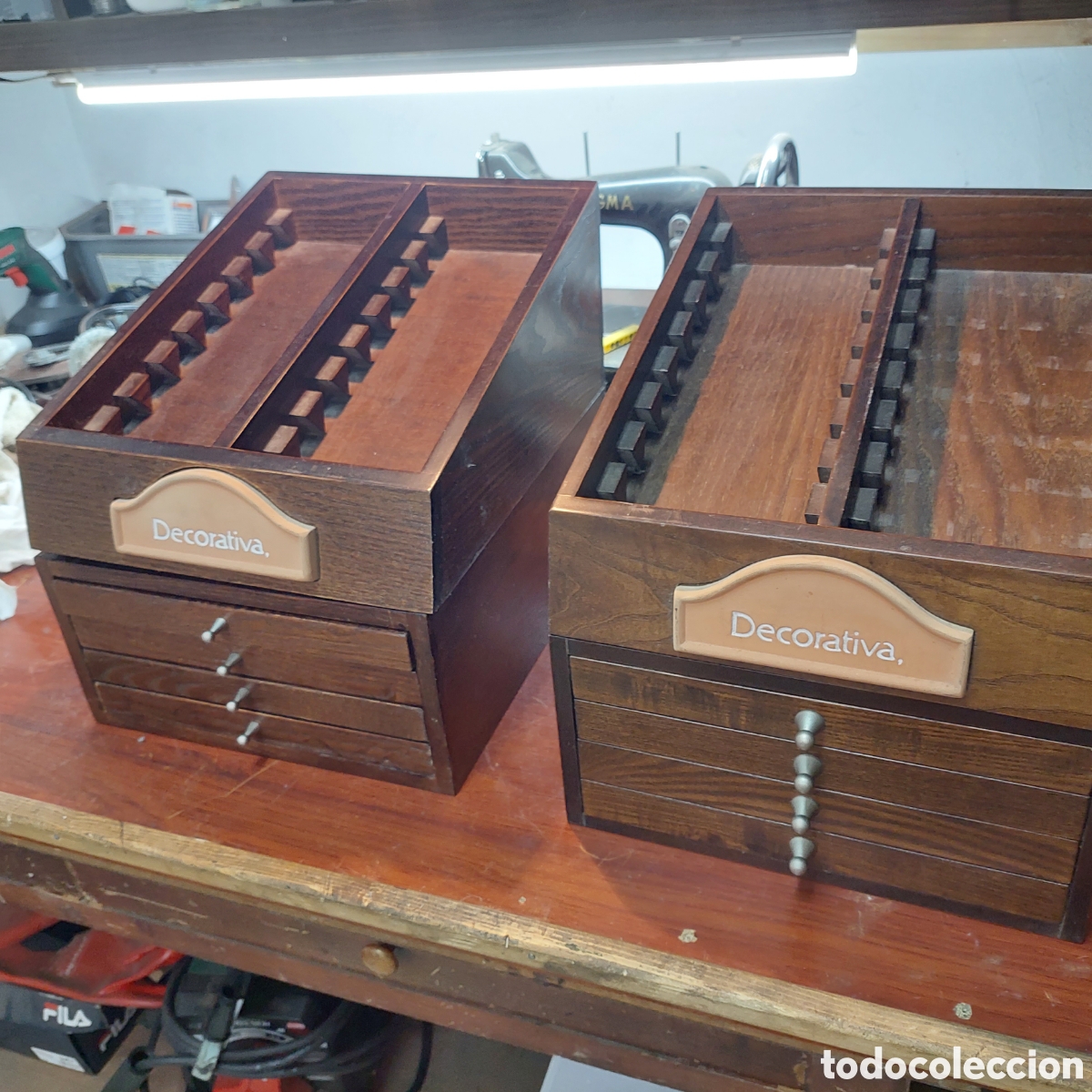 Vintage: Mueble espositor madera - Foto 10