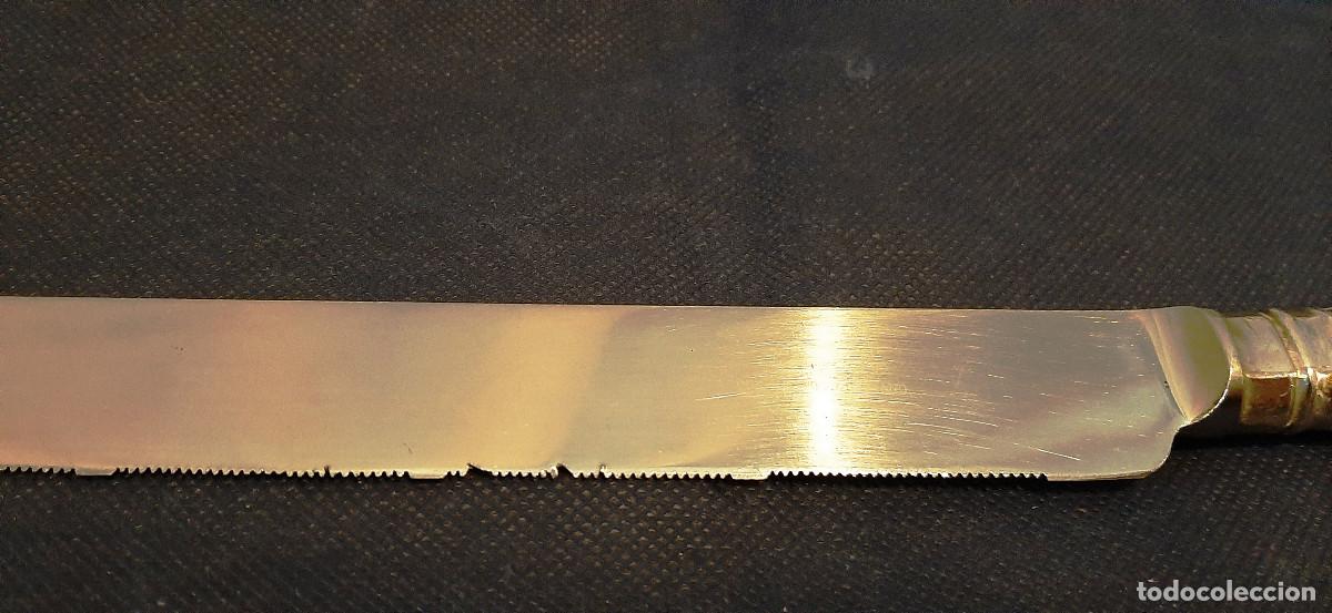 Vintage: Cuchillo trinchador plata Granton - Foto 4