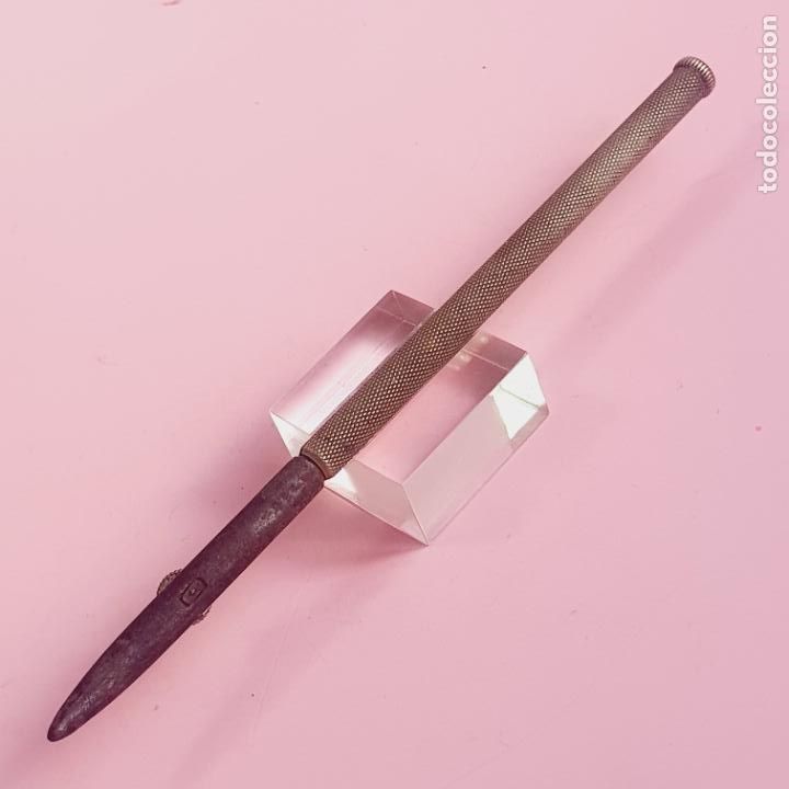 Vintage: TIRALINEAS-MANGO DE PLATA-CHASSING-VINTAGE - Foto 3
