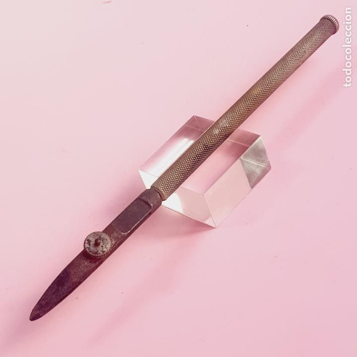 Vintage: TIRALINEAS-MANGO DE PLATA-CHASSING-VINTAGE - Foto 5