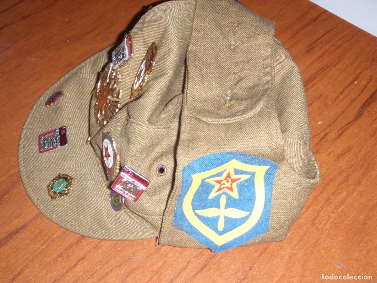 Vintage: GORRA EJERCITO RUSO CON MUCHOS PINES - Foto 3