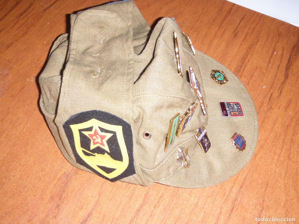 Vintage: GORRA EJERCITO RUSO CON MUCHOS PINES - Foto 4