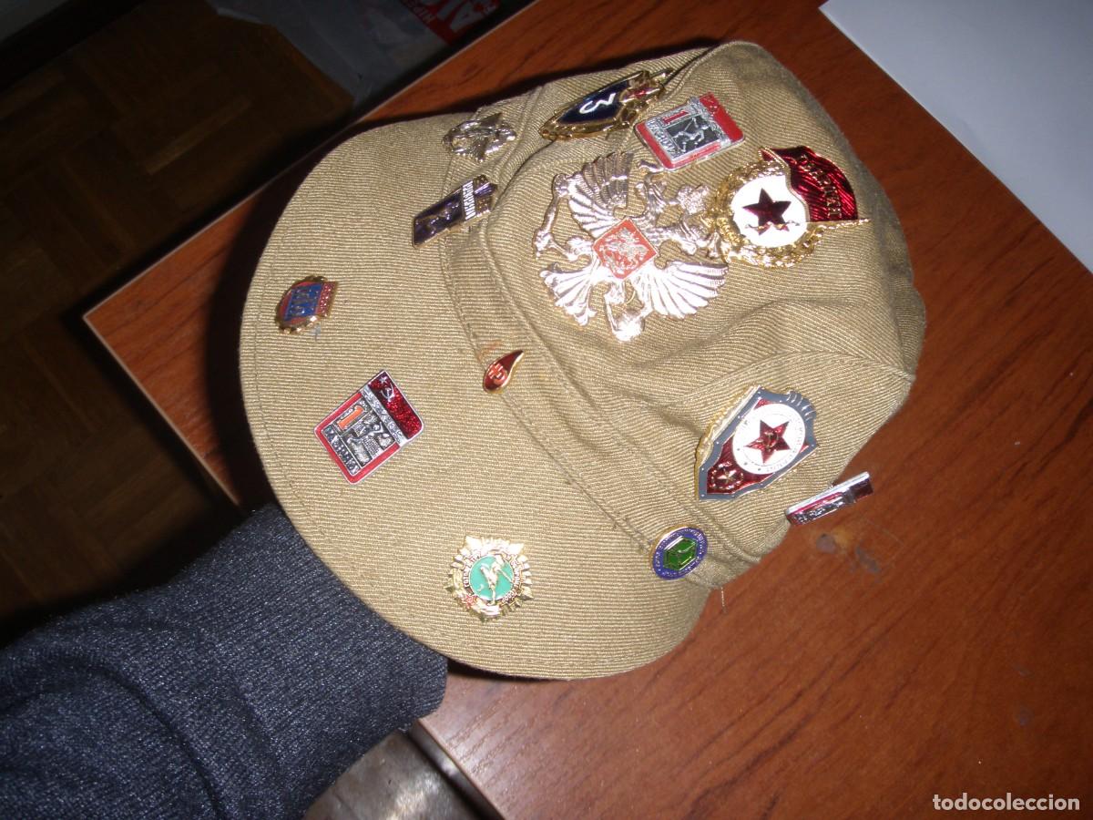 Vintage: GORRA EJERCITO RUSO CON MUCHOS PINES - Foto 6