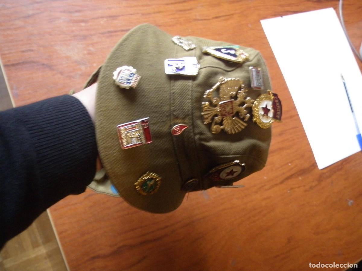 Vintage: GORRA EJERCITO RUSO CON MUCHOS PINES - Foto 9