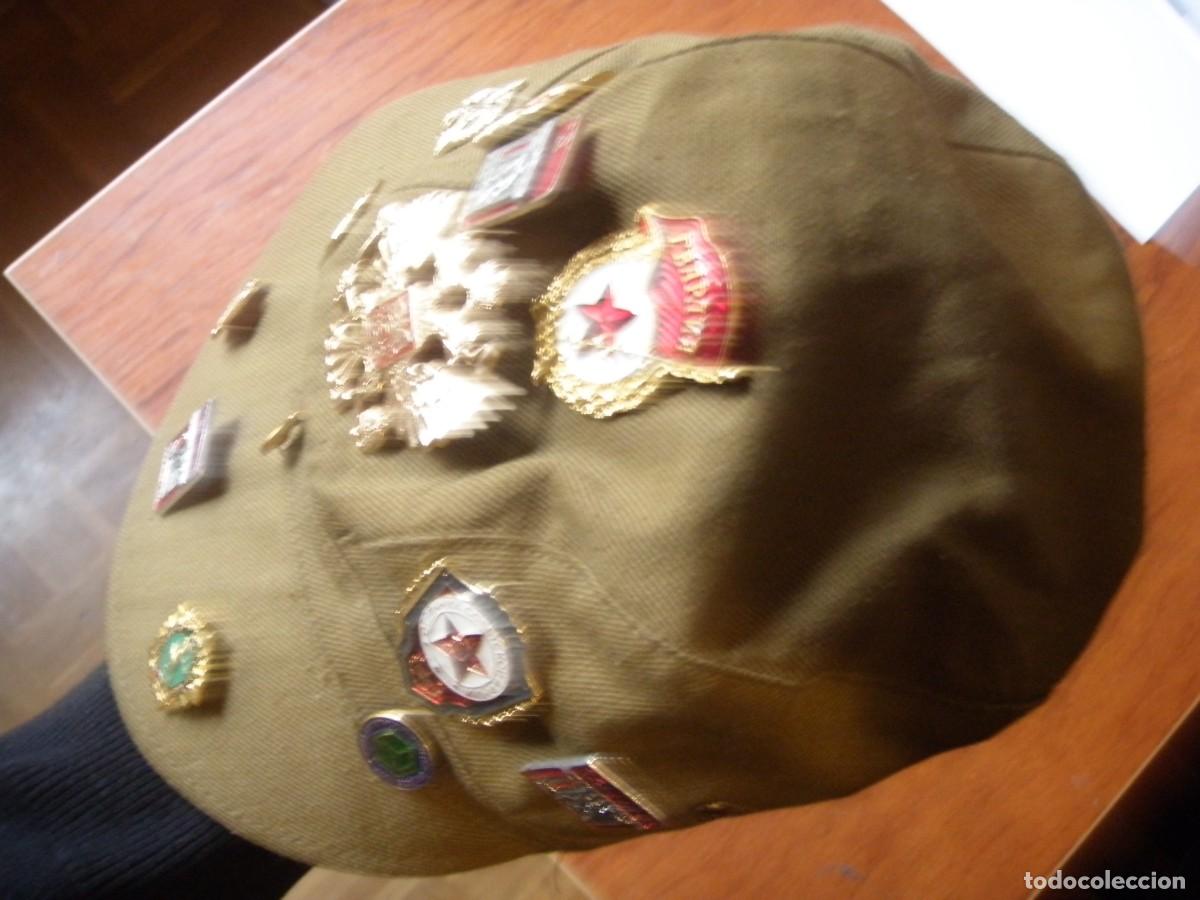 Vintage: GORRA EJERCITO RUSO CON MUCHOS PINES - Foto 12