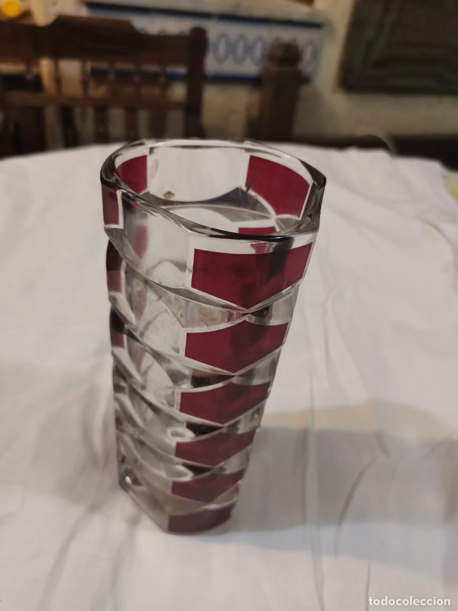 Vintage: Jarr&oacute;n-florero cristal vintage franc&eacute;s Luminarc. A&ntilde;os 60-70. Dise&ntilde;ado por J.G Durang.