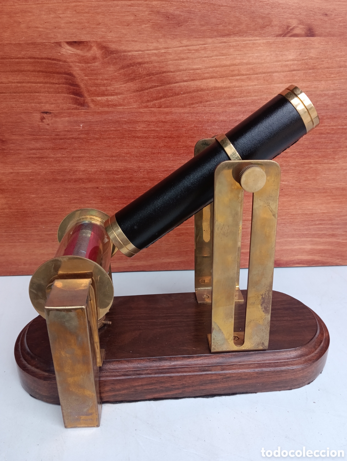 Vintage: CALEIDOSCOPIO LATON CON MUSICA. REPLICA. - Foto 5