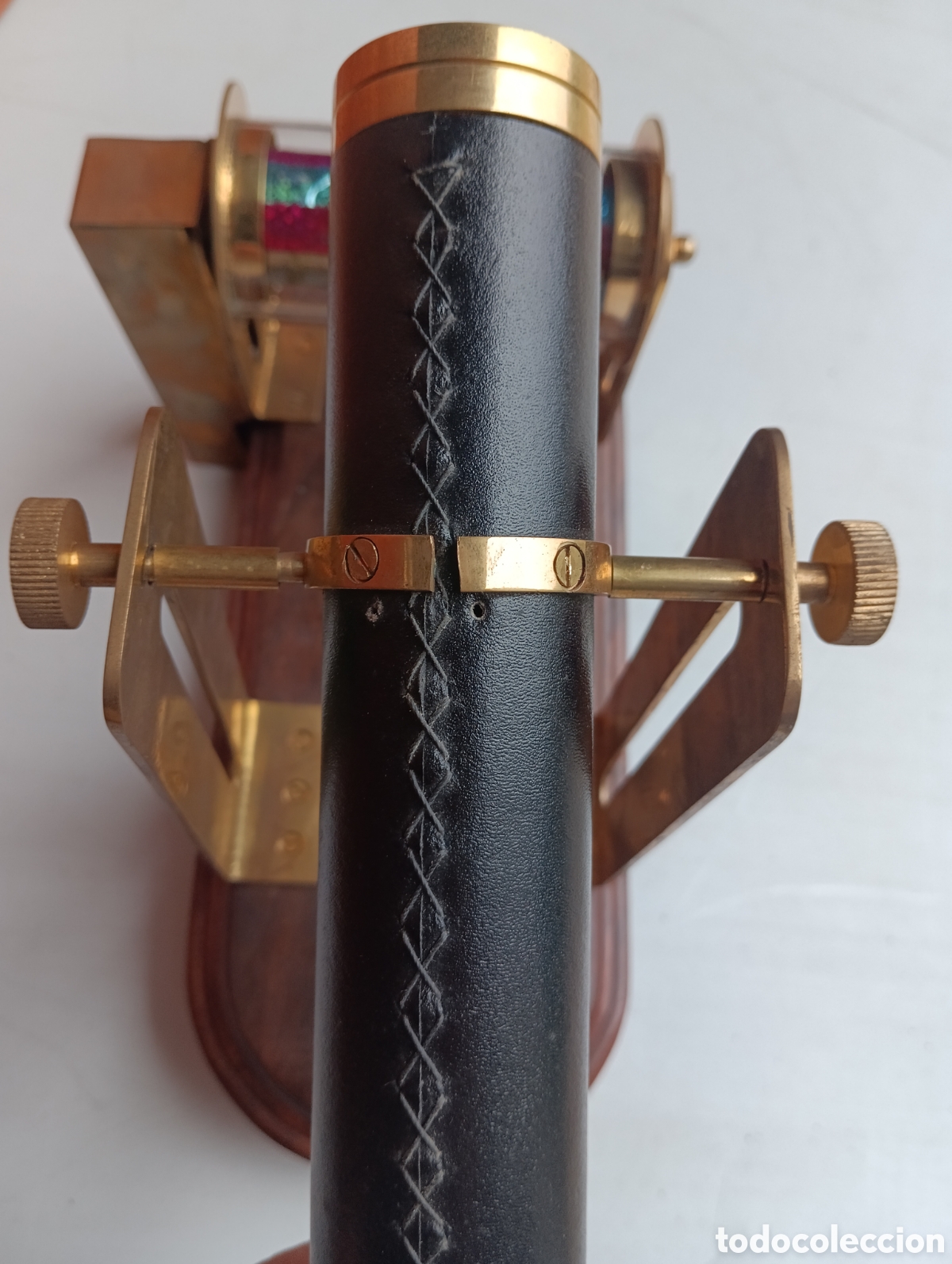 Vintage: CALEIDOSCOPIO LATON CON MUSICA. REPLICA. - Foto 8